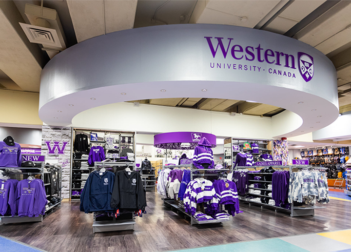 Western clothing and book store